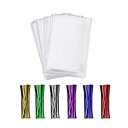 【中古】【輸入品・未使用】(7.6cm x 10cm x 400ct) - 400 Clear Small Treat Bags and Ties 3x4 fo...