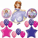 yÁzyAiEgpzSofia the First Happy Birthdayp[eB[Balloons Decorations Supplies Disney POLKA DOTS