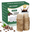 【中古】【輸入品・未使用】CAPMESSO(キャップメッソ) 使い捨てコーヒーフィルター Keurig(キューリグ)のブリューワー対応 300枚