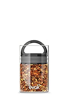 Best PREMIUM Airtight Storage Container for Coffee Beans Tea and Dry Goods - EVAK - Innovation that Works by Prepara Glass and Stainles