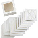 【中古】【輸入品・未使用】Wilton 8-inch Treat Boxes with Windows 9-Count