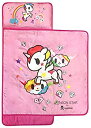 【中古】【輸入品・未使用】Jay Franco Tokidoki Neonstar ユニコーン レインボー 昼寝マット ? 枕とブランケット ユニコルノ ? ス...