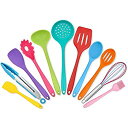 【中古】【輸入品・未使用】Homikit 調理器具11点セット シリコンキッチン用品スパチュラセット ノンスティック調理器具用 カラフルなキッチンツール 泡立て...