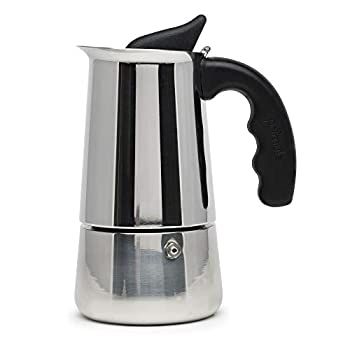 【中古】【輸入品・未使用】Primula Stainless Steel 4-Cup Stovetop Espresso Coffee Maker by Primula