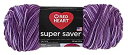 【中古】【輸入品・未使用】Red Heart Super Saver Economy 毛糸 極太 パープル系 141g 約215m