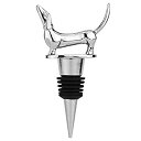 【中古】【輸入品・未使用】LYWUU ダックスフント犬型 ワインボトルストッパー シャンパンカバ Prosecco スパークリングドリンク 面白いギフト