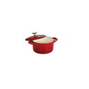 【中古】【輸入品・未使用】Tramontina Enameled Cast Iron Covered Small Cocotte 24-Ounce Gradat...