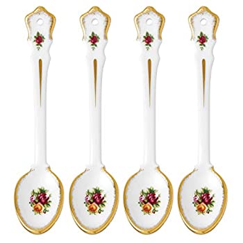 【中古】【輸入品・未使用】Royal Albert Old Country Roses Spoon (Set of 4) 5.9 Multicolor by Royal Albert