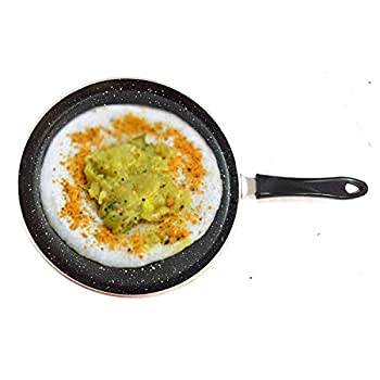 【中古】【輸入品 未使用】くっつかない Dosa Tawa クレープ パンケーキフライパン グリドル ノンスティックDosa Tava 厚さ4mm Dosa Pan 調理器具 ノンスティックDosa Taw