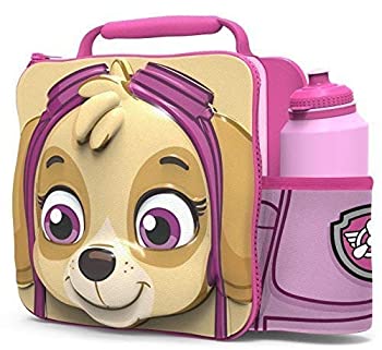 šۡ͢ʡ̤ѡPAW PATROL Kids Children 3D Lunch Box Bag With Sport Water Bottle