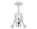 【中古】【輸入品・未使用】Godinger モンキーヘッド コルクスクリュー ワインコルク ボトルオープナー ビールキャップリムーバー