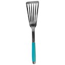 【中古】【輸入品・未使用】Toadfish Outfitters ステンレススチール 柔軟な穴付きフィッシュスパチュラ/フライ返し