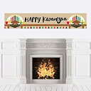 【中古】【輸入品・未使用】Happy Kwanzaa ビッグドット ハッピー ハッピー ハッピー パーティー 装飾 パーティー バナー