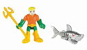 【中古】【輸入品・未使用】Fisher Price Imaginext DC Super Friends Figures Aquaman And Robo Shark