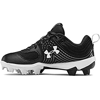 【中古】【輸入品・未使用未開封】Under Armour キッズ Glyde Rm ジュニア ソフトボールシューズ US サイズ: 1 Little Kid カラー: ブラック