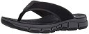 yÁzyAiEgpzSkechers Men's Ridgewell-Sandgo Flip Flop Black 7 Medium US