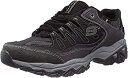 【中古】【輸入品・未使用】Skechers Men's AFTER?BURN?M.FIT Memory Foam Lace-Up Sneaker Black 1...