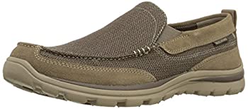 【中古】【輸入品・未使用】Skechers USA Men's Superior Milford Slip-on Loafer Light Brown 7.5 2W US