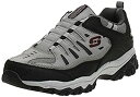 【中古】【輸入品・未使用】Skechers Sport Men's Afterburn Extra Wide Fit Wonted Loafergray/bla...