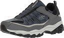 【中古】【輸入品・未使用】Skechers Sport Men's Afterburn M. Fit Wonted Loafernavy/gray8 M US
