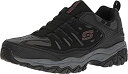 【中古】【輸入品・未使用】Skechers Sport Men's Afterburn Extra Wide Fit Wonted Loaferblack/ch...