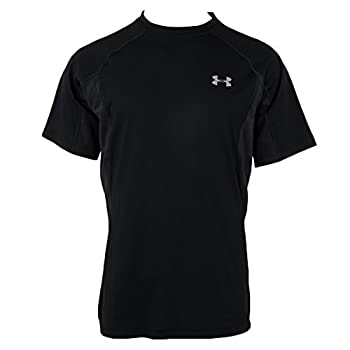 yÁzyAiEgpzUnder Armour Coolswitch Trail SS Top - Mens Black Small