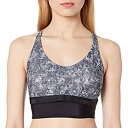 【中古】【輸入品・未使用】Under Armour Women 's Longline Printedスポーツブラレット X-Small ブラック