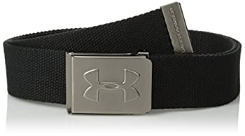 yÁzyAiEgpzUnder Armour Boys' Webbed Belt Black (001)/Graphite One Size