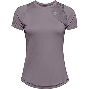yÁzyAiEgpzUnder Armour Women's Qualifier Iso-chill Short Sleeve Running T-Shirt Slate Purple (585)/Reflective X-Large