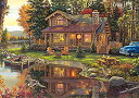 【中古】【輸入品・未使用】Buffalo Games - Kim Norlien - Peace Like a River - 300 Large Piece ...