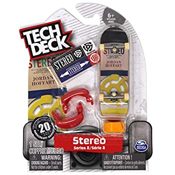 【中古】【輸入品・未使用未開封】Tech Deck ステレオスケートボード レア シリーズ 8 ジョーダン ホファート 45 RPM フィンガーボード