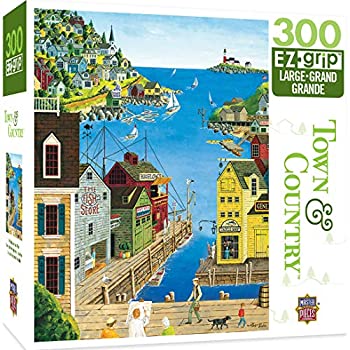 【中古】【輸入品・未使用】Masterpieces Town & Country EZ Grip A Walk on the Pier Puzzle (300 Pie..
