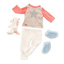 【中古】【輸入品・未使用】Our Generation Unicorn PJ Dolls