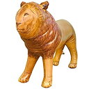 yÁzyAiEgpzJet Creations Inflatable Male Lion with Mane Stuffed Animal Standing - Ideal for Safari or Wildlife Theme Parties Favors and Decoration