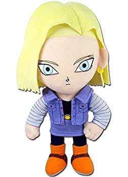 【中古】【輸入品・未使用】GE Animation GE-52719ドラゴンボールZ 8" のAndroid＃18ブロンド髪のぬいぐるみぬいぐるみ 8インチ マルチカラー