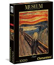 【中古】【輸入品・未使用】1000ピース ジグソーパズル Clementoni ムンク 悲鳴 Munch: The scream 50×69cm 39377(3)