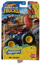 【中古】【輸入品・未使用】Hot Wheels モンスタートラック スポンジボブ スクエアパンツ Mr Krabs 4/5
