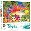 【中古】【輸入品・未使用】Masterpieces Tropics - Seaside Afternoon 300ピース Ezgrip ジグソーパズル