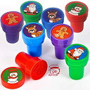 【中古】【輸入品・未使用】ArtCreativity クリスマススタンパー 子供用 24個パック インク入り ホリデースタンパー クリスマスパーティーの景品に最適 グッディーバッグ詰(3)