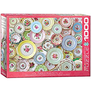 【中古】【輸入品・未使用】ジグソーパズル 1000ピース ユーログラフィックス Plate Collection 6000-5..