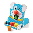 【中古】【輸入品・未使用】Melissa & Doug ファーストプレイ 木製スピン&フィードシェイプソーター