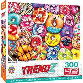 【中古】【輸入品・未使用】MasterPieces Puzzle Company Trendz Donut Resist Puzzle (300 Piece) Multicoloured 46cm x 60cm