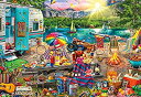 【中古】【輸入品・未使用】Buffalo Games - Aimee Stewart - ファミリーキャンプサイト - 2000ピース ジグソーパズル