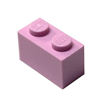 【中古】【輸入品・未使用】LEGO パーツおよびピース1?x 2 ブロック b. 100 Pieces 3004-Bright Pink-100 1