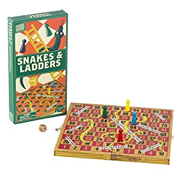 【中古】【輸入品 未使用】Professor Puzzle Wooden Games Workshop Snakes and Ladders