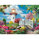 【中古】【輸入品・未使用】Bits and Pieces???300大きいピースジグソーパズル大人???春のライト???300?pc花、鳥、動物ジグソーby A...