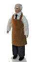 【中古】【輸入品・未使用】MelodyジェーンドールハウスWorking Man inエプロン1?: 12ミニチュア磁器People