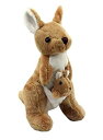 【中古】【輸入品・未使用】ぬいぐるみ人形 ぬいぐるみ | スーパーソフト 抱きしめたくなるカンガルーのおもちゃ 赤ちゃんと幼児 男の子 女の子 | 抱きしめたく...