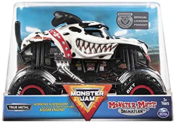 【中古】【輸入品・未使用】MJ Monster Jam Big Engine Monster Mutt ダルメシアン 1:24