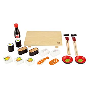 【ポイントアップ中！】【中古】【輸入品・未使用未開封】Hape Sushi Selection Kid's Wooden Play Kitchen Food Set and Accessories